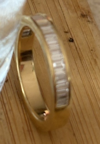 Bague alliance jaune - bague, or