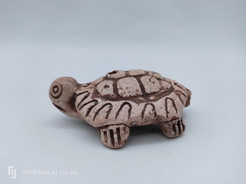 Tortue musicale terre cuite - musicale,
