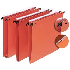 [100330865] Elba Boîte de 25 dossiers suspendus Medium 220g Tiroirs Fond V Or...