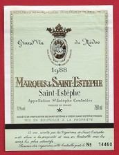 74/59Etiquette Label MARQUIS