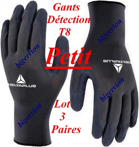 Lot gants détection paires - lot, (3