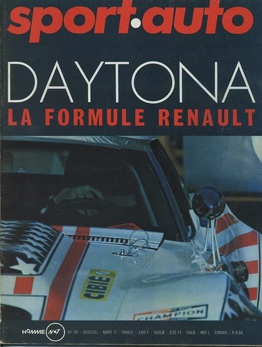 Sport auto 110 1971 - auto, n°110
