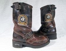 Bottes moto cuir - moto, en