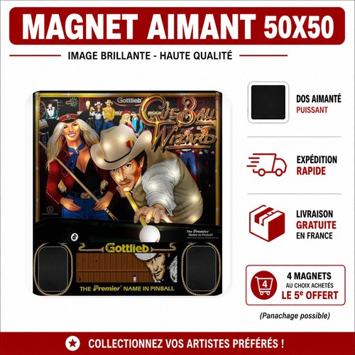 Magnet cue ball - cue, gottlieb