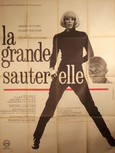 Grande sauterelle visuel a - la,