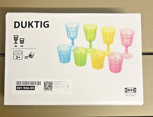 Pack verres ikea duktig - de,