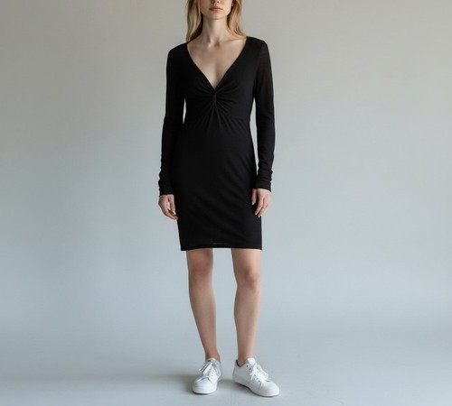 Massimo dutti silk cotton - silk-cotton, robe