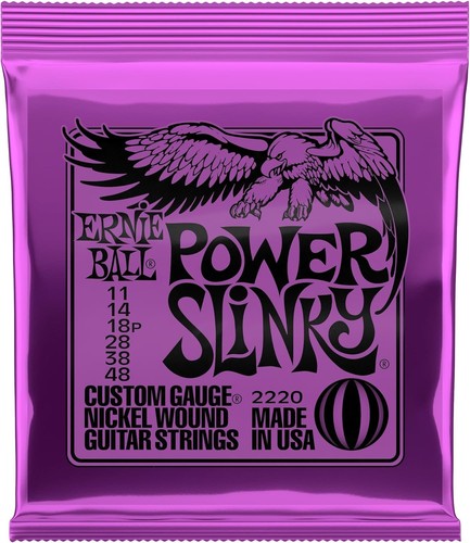 Ernie ball power slinky cordes - ernie,