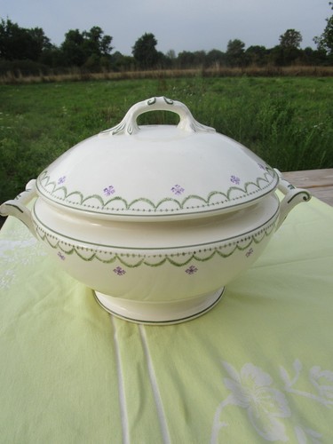 Soupière faïence de - en,