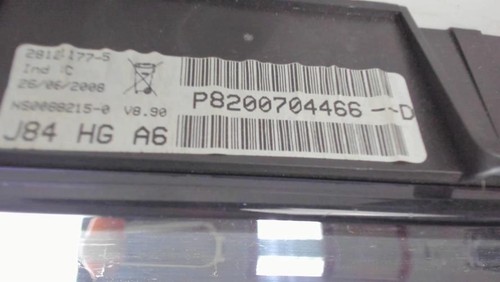 Compteur renault grand - compteur, scenic