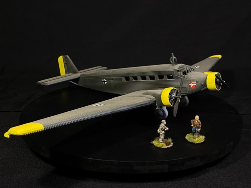 Junkers with pilot - 52,