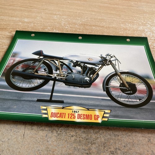 Ducati 125 desmo - gp, fiche