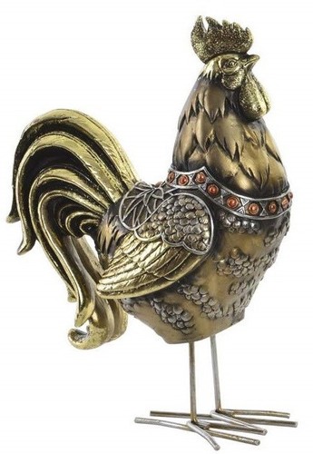 Figurine statuette statue coq - figurine,