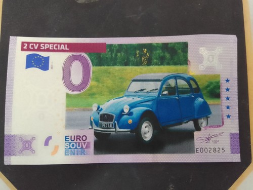 Billet zero eurosouvenir - billet,