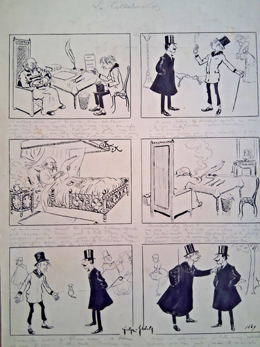 Planche originale - planche, de