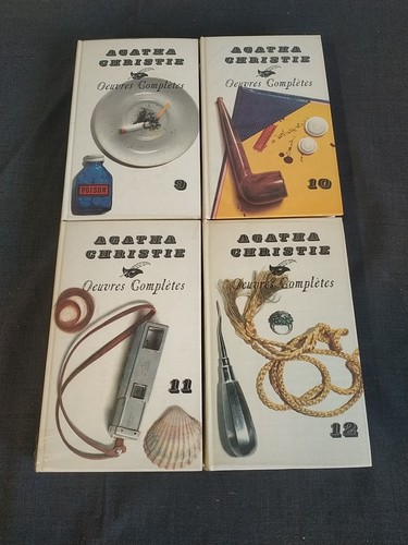 Lot agatha christie oeuvres - agatha,