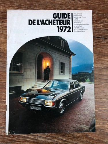 Brochure automobile guide - automobile,