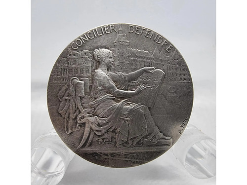 Médaille argent française - médaille,