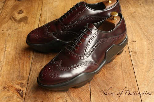 Chaussures oxford brogue prada - oxford,