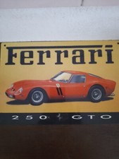 plaque publicitaire FERRARI