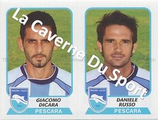 556 DICARA - RUSSO # ITALIA PESCARA CALCIO STICKER PANINI CALCIATORI 2004