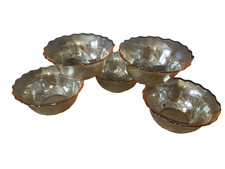 vintage lot de 5 coupelles