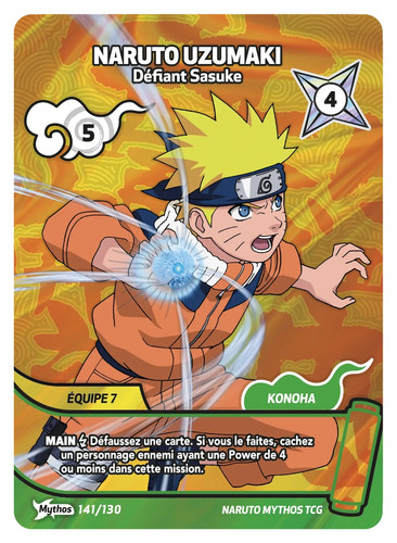 Carte naruto mythos tcg - carte,