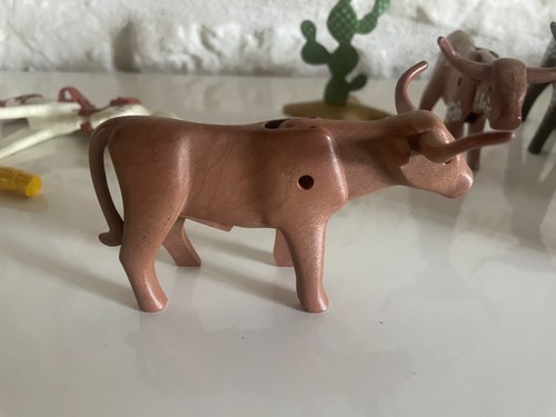 Playmobil 3749 3801 vache - 3749,