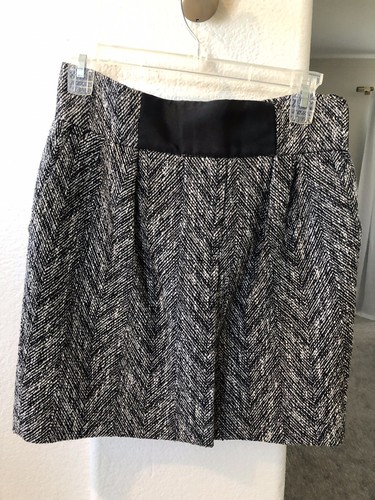 Zara woman black white twill - zara,