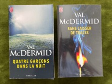 # 2 thrillers - Val McDERMID - 4 GARCONS... / SANS LAISSER DE TRACES - J'ai Lu