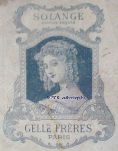 Publicite gelle freres - gelle, solange