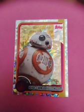 Bb-8 Carte Brillante Star Wars Les Derniers Jedi Topps 2017 Français #175