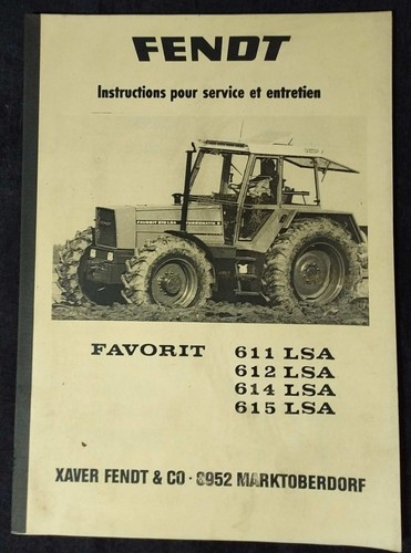 Manuel fendt favorit 611lsa - **,