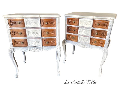 Paire commodes vintage - paire,