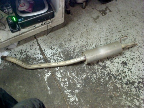 échappement opel corsa - échappement, b