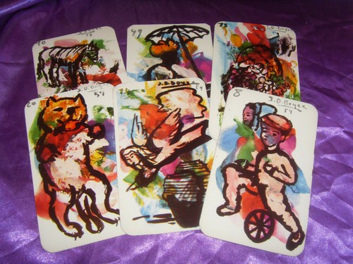 1959 tarot marseille j - :, (j