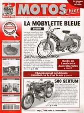 MOTOS D'HIER 102 MOBYLETTE AV 78 79 68 65 76 88 SERTUM 500 VL, FLAT-TRACK
