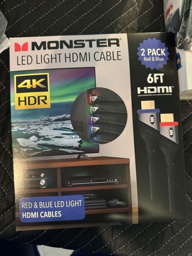 Monster hdr high speed - 4k, 6'