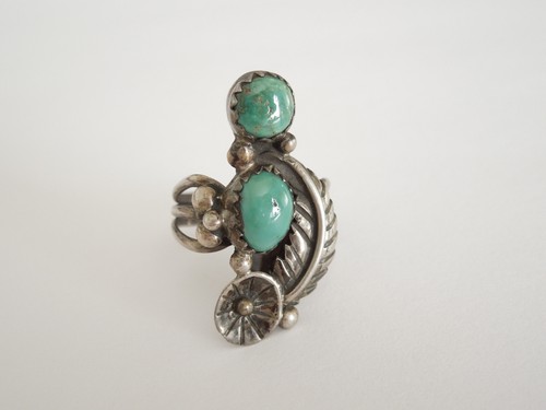 Bague vintage argent - bague,