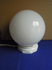 Lampe globe Porcelaine Limoges