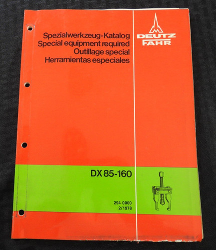 1978 deutz fahr 85 - fahr, dx