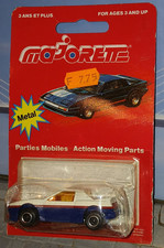 Majorette 206 pontiac Fiero Turbo OVP 200 Serie rare blister neuf voiture MINT