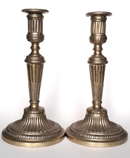 Paire de flambeaux époque