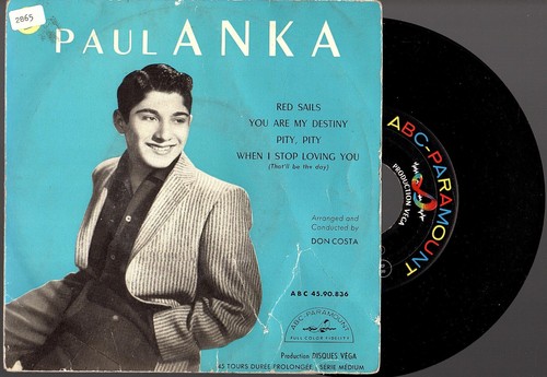 Paul anka abc paramount - anka, ep