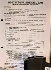 testeur équilibre de l'eau piscine et spa - Palintest