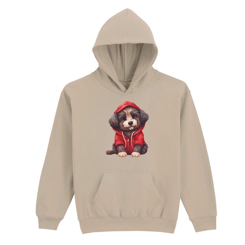 Pull capuche graphique pour - pull,
