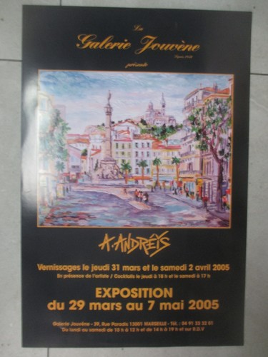Affiche exposition armelle - affiche, d'exposition