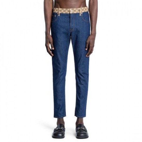 Gucci pantalons denim - pantalons,