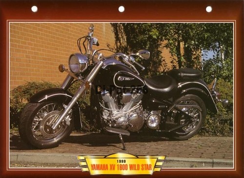 Fiche moto yamaha xv 125 - moto,
