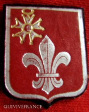 BG5013 - ECUSSON CUIR BLASON VILLE DE LILLE